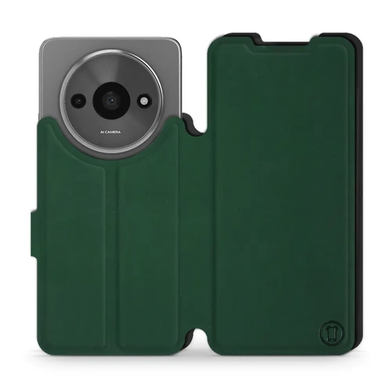 Phone Case Xiaomi Redmi A3 - Design Green with Black