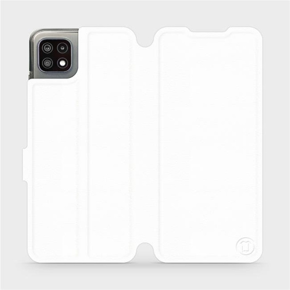 Phone case for Samsung Galaxy A22 5G - design White&Gray