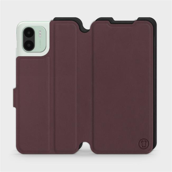 Phone Case Xiaomi Redmi A1 - Design Burgundy with Black