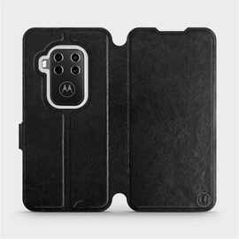 Phone Case Motorola One Zoom - Design Black&Gray