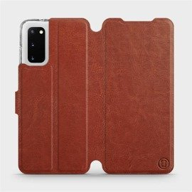 Etui do Samsung Galaxy S20 - wzór Brown&Orange
