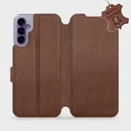 Phone Case Samsung Galaxy A14 5G - Design Brown Leather