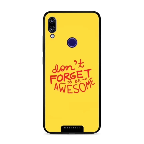 Phone Glossy Case Xiaomi Redmi Note 7 - Design G076G