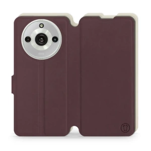 Phone Case Realme 11 Pro Plus - Design Burgundy with Platinum