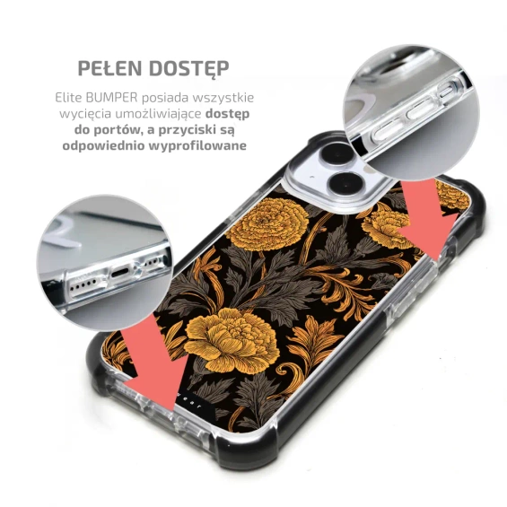 Etui MagSafe Elite Bumper Apple iPhone 13 Pro - wzór D173D