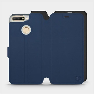 Phone Case Huawei Y6 Prime 2018 - Design Navy with Black