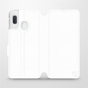 Etui do Samsung Galaxy A20e - wzór White&Gray