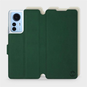 Phone Case Xiaomi 12 Pro - Design Green with Platinum