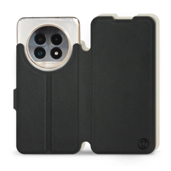 Phone Case Realme 13 Pro Plus - Design Black with Platinum