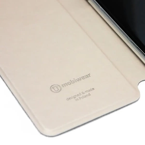 Etui Soft Touch do Motorola Moto G23 - wzór Żywa czerwień z platyną