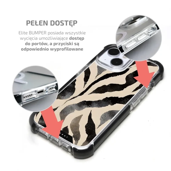 Etui MagSafe Elite Bumper Apple iPhone XS - wzór DA53D