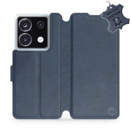 Phone Case Xiaomi POCO X6 - Design Blue Leather