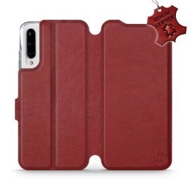 Hülle für Xiaomi Mi A3 - Farbe Dark Red Leather
