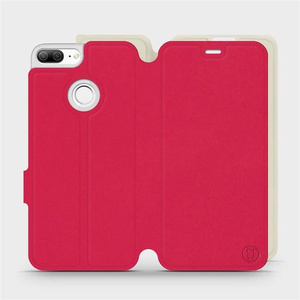 Phone Case Huawei Honor 9 Lite - Design Red with Platinum