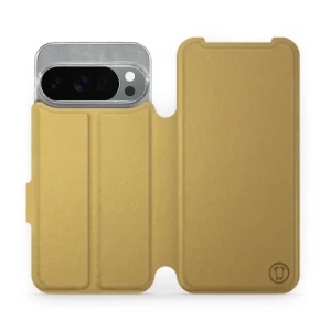Etui do Google Pixel 10 Pro - wzór Gold&Gray