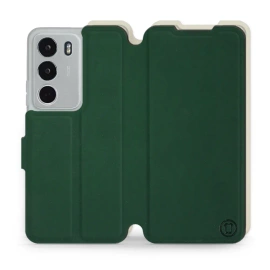 Phone Case Realme C71 - Design Green with Platinum