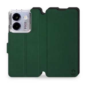 Phone Case Xiaomi POCO M7 Pro 5G - Design Green with Black
