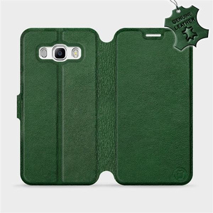 Phone Case Samsung Galaxy J5 2016 - Design Green Leather