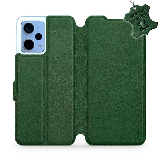 Phone Case Xiaomi Redmi Note 12 5G - Design Green Leather