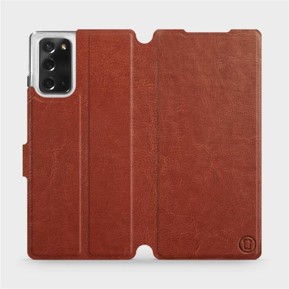 Phone Case Samsung Galaxy Note 20 - Design Brown&Gray