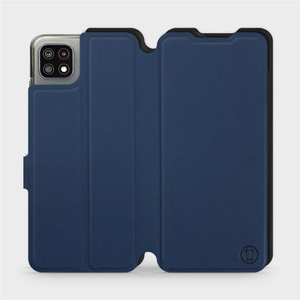 Phone Case Samsung Galaxy A22 5G - Design Navy with Black