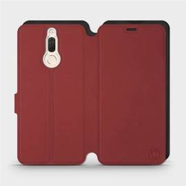Phone Case Huawei Mate 10 Lite - Design Dark Red with Black