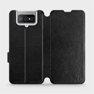 Etui do Asus Zenfone 7 - wzór Black&Orange