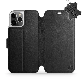 Phone Case Apple iPhone 12 Pro - Design Black Leather