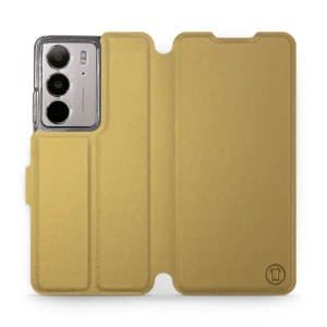 Phone Case Realme C75 - Design Gold&Orange