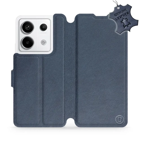 Phone Case Xiaomi Redmi Note 13 PRO - Design Blue Leather