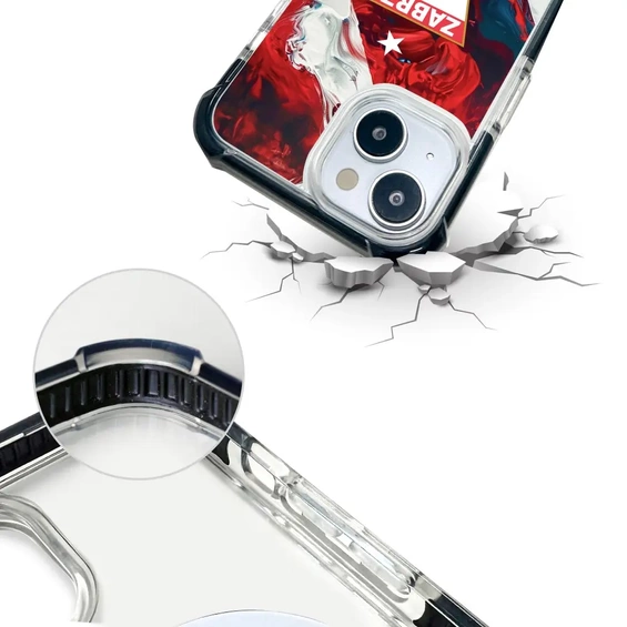 Case MagSafe Elite Bumper for Apple iPhone 15 Pro - Design D01GZ