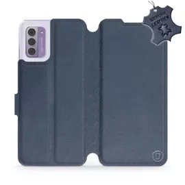 Phone Case Nokia G42 - Design Blue Leather