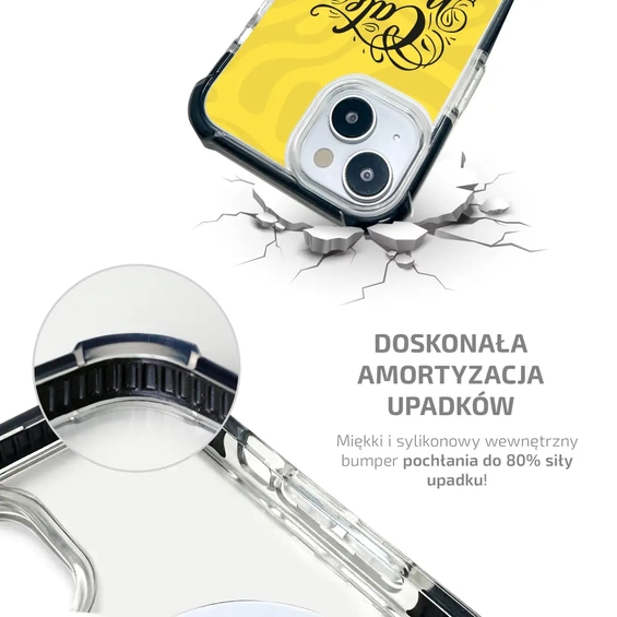 Etui MagSafe Elite Bumper Apple iPhone 15 Pro Max - wzór D04GK