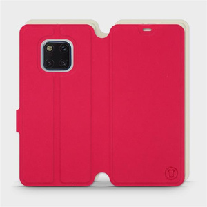 Phone Case Huawei Mate 20 Pro - Design Red with Platinum