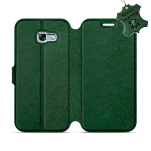 Phone Case Samsung Galaxy A5 2017 - Design Green Leather