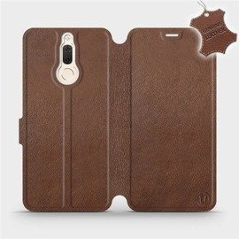 Phone Case Huawei Mate 10 Lite - Design Brown Leather