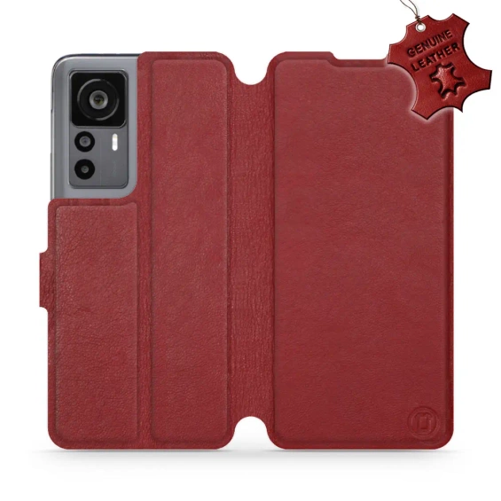 Hülle für Xiaomi 12T - Farbe Dark Red Leather