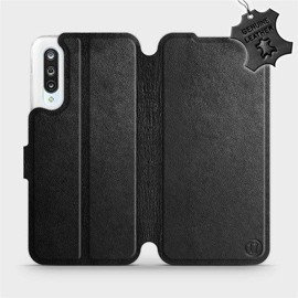 Phone Case Xiaomi Mi 9 Lite - Design Black Leather