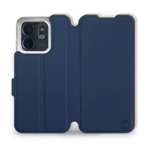 Phone Case Infinix Smart 9 - Design Navy with Platinum
