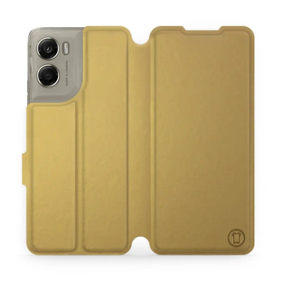 Phone Case Motorola Moto G06 Power - Design Gold&Gray