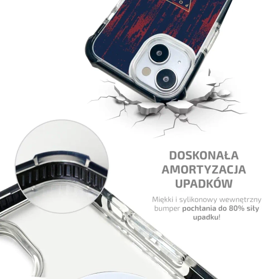 Etui MagSafe Elite Bumper Apple iPhone 17 Air - wzór D14PS