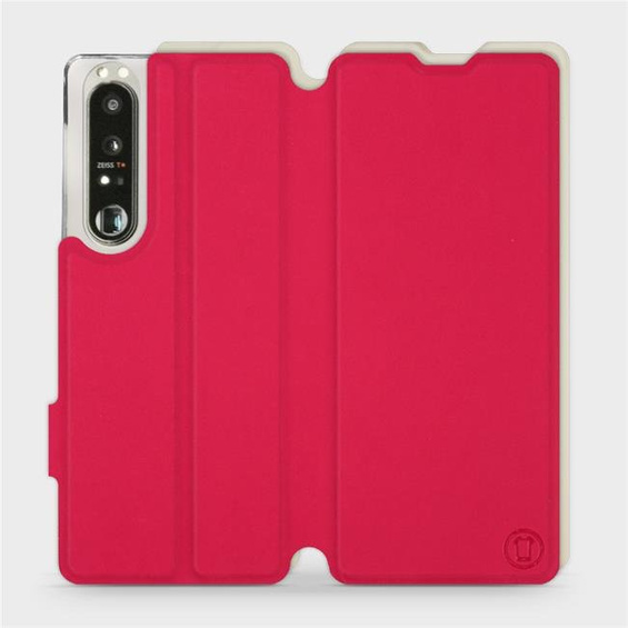Phone Case Sony Xperia 1 III - Design Red with Platinum