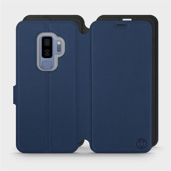 Phone Case Samsung Galaxy S9 Plus - Design Navy with Black
