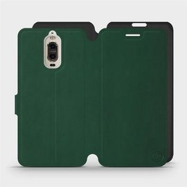 Phone Case Huawei Mate 9 Pro - Design Green with Black