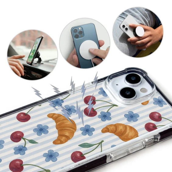 Etui MagSafe Elite Bumper Apple iPhone 14 - wzór DP85D