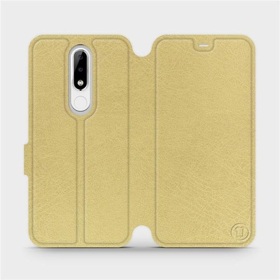 Hülle für Nokia 5.1 Plus - Farbe Gold&Gray