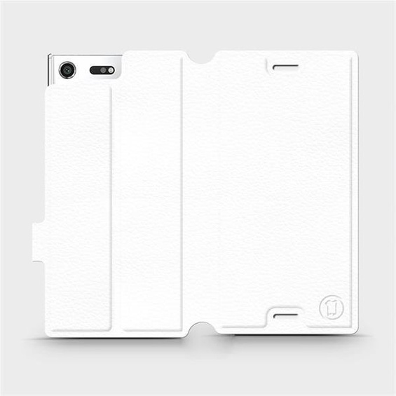 Phone Case Sony Xperia XZ Premium - Design White&Orange