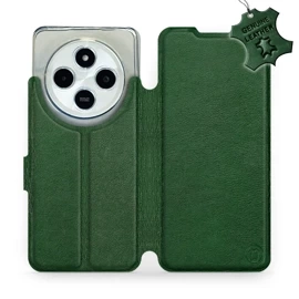 Phone Case Xiaomi Redmi 14C - Design Green Leather