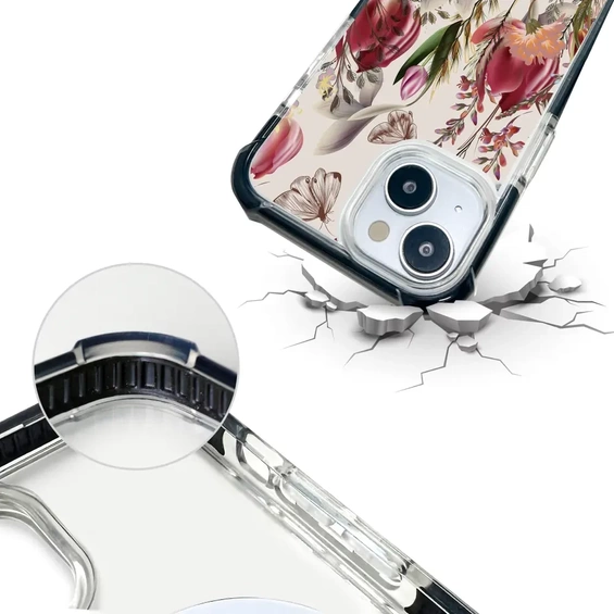 Case MagSafe Elite Bumper for Apple iPhone 15 Pro - Design D002D