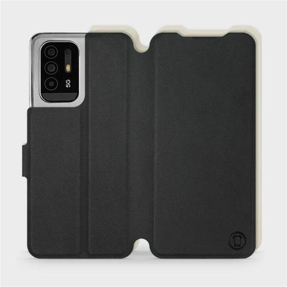 Phone Case OPPO Reno 5 Z - Design Black with Platinum